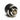 PrimoChill 3/8in. x 1/2in FlexSX Series Compression Fitting - Satin BlackF-FSX12-SBK