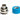 PrimoChill 3/8in. x 1/2in FlexSX Series Compression Fitting - Sky BlueF-FSX12-SBL