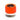 PrimoChill 3/8in. x 1/2in FlexSX Series Compression Fitting - UV Orange
