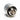PrimoChill 3/8in. x 1/2in FlexSX Series Compression Fitting - UV Silver BlueF-FSX12-USB