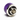 PrimoChill 3/8in. x 5/8in. FlexSX Series Compression Fitting - Candy PurpleF-FSX58-CP