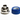 PrimoChill 3/8in. x 5/8in. FlexSX Series Compression Fitting - True BlueF-FSX58-TBL