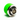 PrimoChill 7/16in. x 5/8in. FlexSX Series Compression Fitting - UV GreenF-FSX758-UG