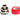 PrimoChill 7/16in. x 5/8in. FlexSX Series Compression Fitting - UV RedF-FSX758-UR