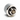 PrimoChill 7/16in. x 5/8in. FlexSX Series Compression Fitting - UV Silver BlueF-FSX758-USB