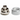 PrimoChill 7/16in. x 5/8in. FlexSX Series Compression Fitting - UV Silver BlueF-FSX758-USB