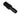 PrimoChill Black Nylon 3/8 BSPT Threaded Fitting for 3/8" ID Tubing