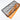 Primochill Carbon BiColor Rad Grillz - Dual 140mm - Orange/WhiteRGCBi-240-O-W-D