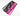 Primochill Carbon BiColor Rad Grillz - Dual 140mm - UV Pink/BlackRGCBi-240-UPK-BK-D