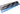 Primochill Carbon BiColor Rad Grillz - Quad 140mm - Light Blue/BlackRGCBi-440-LBL-BK-D