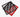 Primochill Carbon BiColor Rad Grillz - Single 120mm - Red/BlackRGCBi-120-R-BK-D