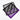 Primochill Carbon BiColor Rad Grillz - Single 140mm - Purple/BlackRGCBi-140-P-BK-D