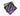 Primochill Carbon BiColor Rad Grillz - Single 140mm - Purple/BlackRGCBi-140-P-BK-D