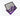Primochill Carbon BiColor Rad Grillz - Single 140mm - Purple/WhiteRGCBi-140-P-W-D
