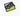 Primochill Carbon BiColor Rad Grillz - Single 140mm - UV Green/BlackRGCBi-140-UG-BK-D