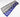Primochill Carbon BiColor Rad Grillz - Triple 120mm - Blue/WhiteRGCBi-320-BL-W-D