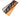 Primochill Carbon BiColor Rad Grillz - Triple 140mm - Orange/Black