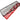 Primochill Carbon BiColor Rad Grillz - Triple 140mm - Red/White
