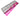 Primochill Carbon BiColor Rad Grillz - Triple 140mm - UV Pink/White