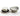 PrimoChill G1/4 Nickel Plated Brass Knurled Low-Profile Slit Plug - Silver Nickel
