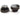 PrimoChill G1/4 Nickel Plated Brass Knurled Plug - Black Nickel