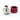 Primochill Ghost Compression Fitting - Knurled Grip - 1/2" x 3/4" - Anodized RedF-CKR1234