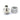 Primochill Ghost Compression Fitting - Knurled Grip - 1/2" x 3/4" - Anodized SilverF-CK1234