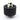 Primochill Ghost Compression Fitting - Knurled Grip - 3/8" x 5/8" - Anodized Black