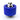 Primochill Ghost Compression Fitting - Knurled Grip - 3/8" x 5/8" - Anodized Blue