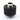 Primochill Ghost Compression Fitting - Knurled Grip - 7/16" x 5/8" - Anodized Black