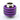 Primochill Ghost Compression Fitting - Rubber Grip - 1/2" x 3/4" - Anodized Purple