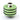 Primochill Ghost Compression Fitting - Rubber Grip - 3/8" x 1/2" - Anodized Green