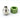 Primochill Ghost Compression Fitting - Rubber Grip - 3/8" x 1/2" - Anodized GreenF-CG3812
