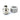 Primochill Ghost Compression Fitting - Rubber Grip - 7/16" x 5/8" - SilverF-C7658-D