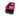 PrimoChill Hex 2 - Layer Rad Grillz – Dual 120mm - UV Red - Pink/BlackRG2H-220-UPK-BK-D