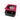 PrimoChill Hex 2 - Layer Rad Grillz – Single 120mm - UV Red - Pink/BlackRG2H-120-UPK-BK-D