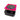 PrimoChill Hex 2 - Layer Rad Grillz – Single 120mm - UV Red - Pink/WhiteRG2H-120-UPK-W-D