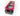 PrimoChill Hex 2 - Layer Rad Grillz – Triple 140mm - UV Red - Pink/BlackRG2H-340-UPK-BK-D