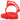 PrimoChill Nylon Hose Clamps for 3/4" OD Tubing - UV Red - Pack Of 10C-34-UR-D