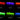 Primochill Polypropylene Flanged 1/4" BSPT (G 1/4) Threaded to 1/2" Straight Barb - UV ColorsPC-F-BSPT14BARB12-UV