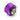 PrimoChill Rigid Ghost Compression 3/8in ID x 1/2in OD Fitting - Anodized Purple (4pack)F-RCKP3812-4-D