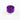 Rigid Ghost Compression G1/4" Fitting to 3/8" x 1/2" Knurled Coupler - Anodized Purple
