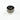 Rigid Ghost Compression G1/4" Fitting to 3/8" x 1/2" Knurled Coupler - Black Nickel Plated Brass