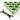 Rigid Revolver Compression Fitting 3/8" x 1/2" 10 Pack - Dual Tone Anodized Green
