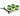 Rigid Revolver Compression Fitting 3/8" x 1/2" 4 Pack - Dual Tone Anodized Green
