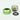 Rigid Revolver Compression Fitting 3/8" x 1/2" Straight Knurled 10 Pack - Anodized GreenF-RCSKG3812-10-D