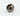 Rigid Revolver Compression Fitting 3/8" x 1/2" Straight Knurled - Black Shiny