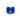 Rigid Revolver Compression Fitting 3/8" x 1/2" Straight Knurled Coupler - Anodized BlueF-RCCSKBL3812-D