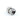 Rigid Revolver Compression Fitting 3/8" x 1/2" Straight Knurled Coupler - Silver Nickel Plated BrassF-RCCSKNS3812-D