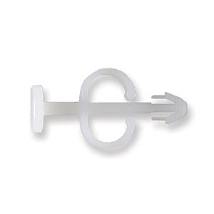 Push Lock Fasteners 20mm - Clear Plastic - 24pk – Performance-PCs.com